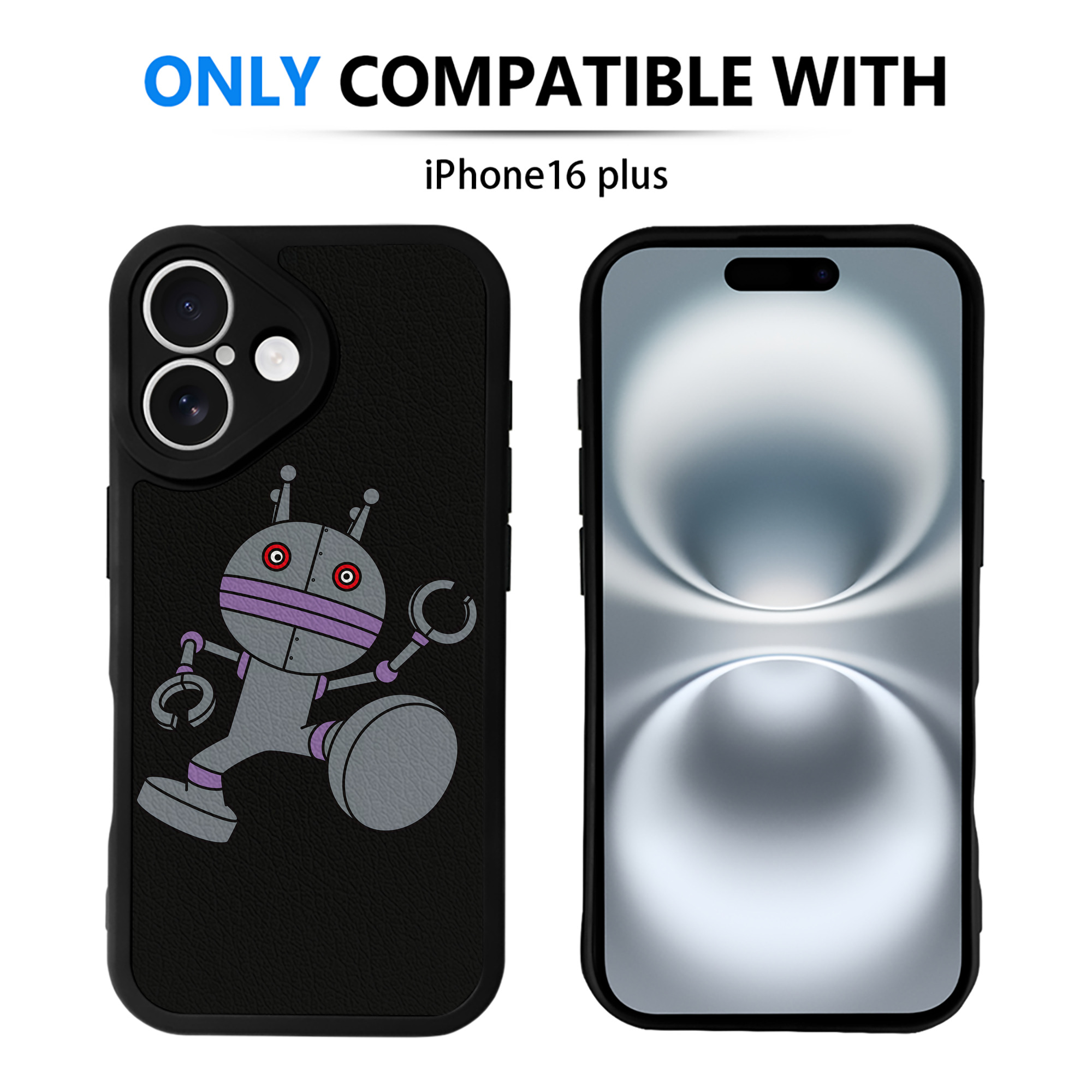 （画像用） アンパンマン Anpanman 【iPhone 16シリーズ対応】シリコンスマホケース（レザー調） 材質：シリコン